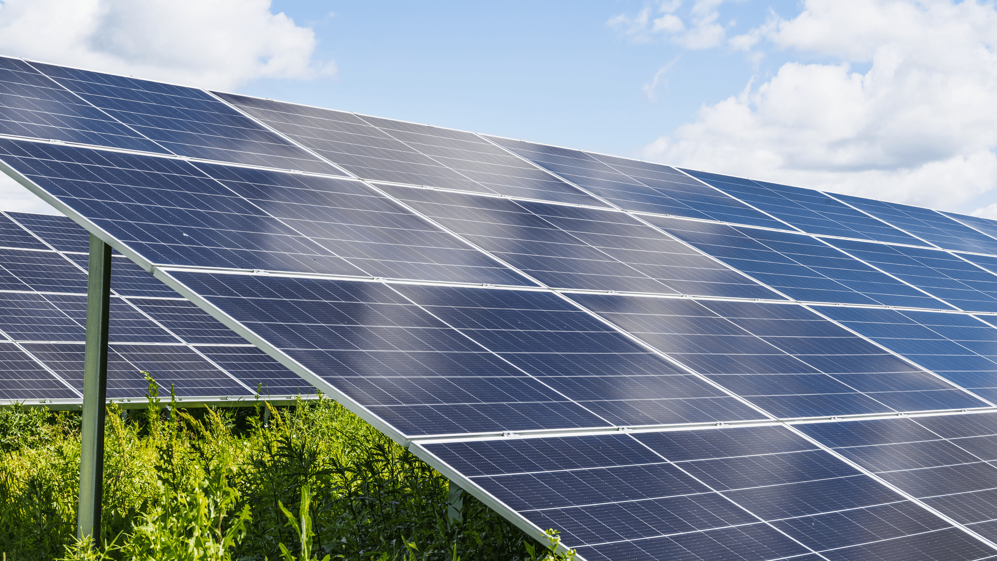 Solar Power Farm Installation